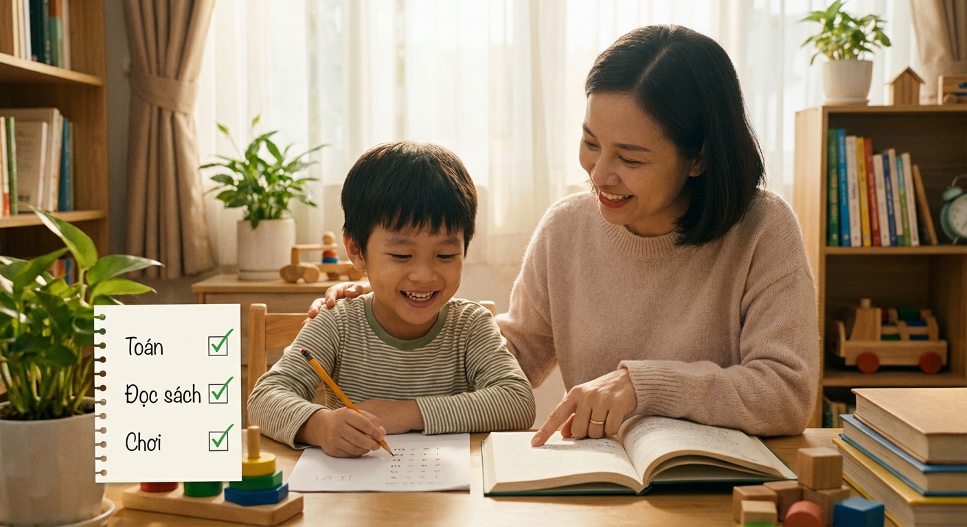 Checklist Đồng Hành: 5 Việc Cha Mẹ Cần Làm Để Con Thi HKIMO Vui Vẻ & Tự Tin