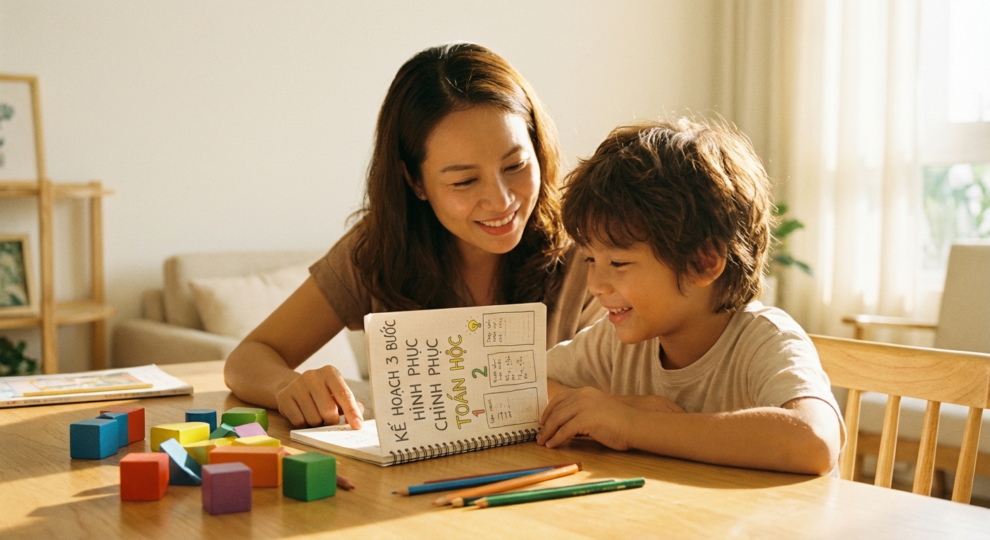 Từ Lý Thuyết Đến Thực Hành: Kế Hoạch 3 Bước Giúp Con Bắt Đầu Ngay Hôm Nay